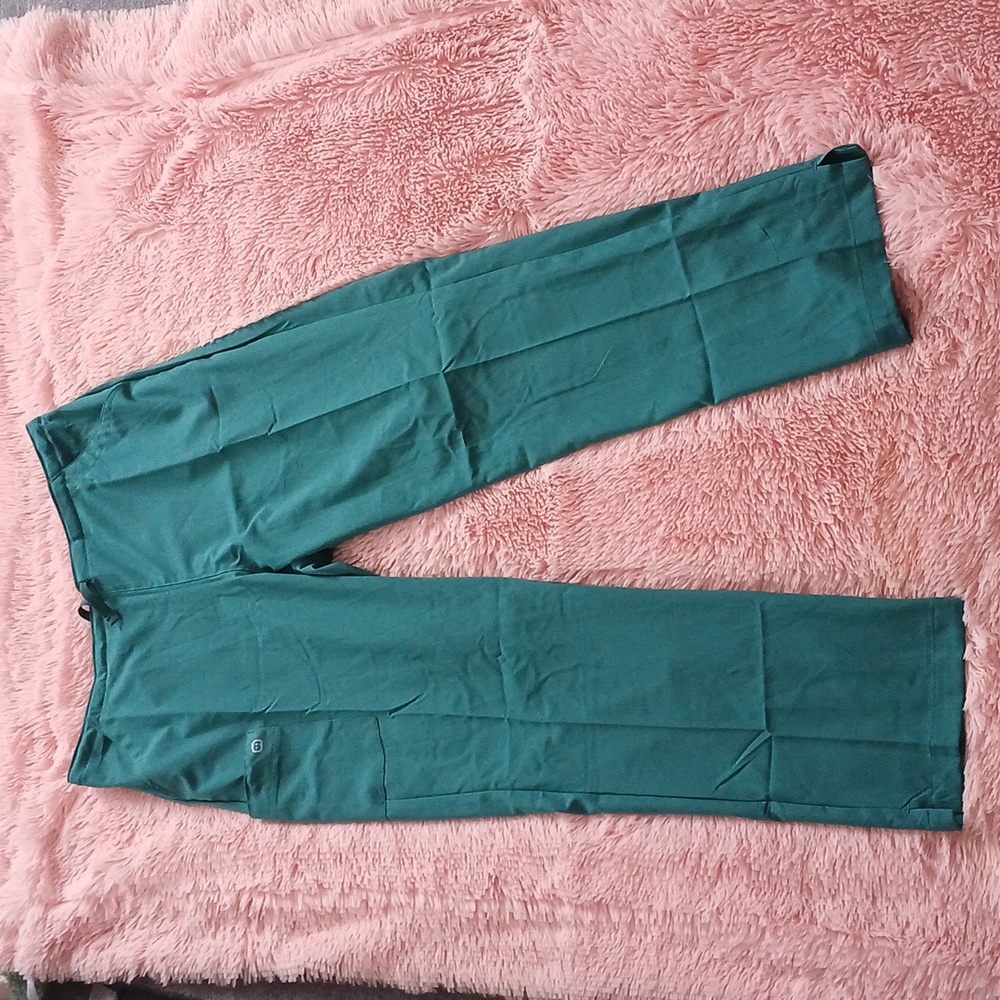 Green scrub pants